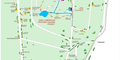 Велачери Ченај мапи