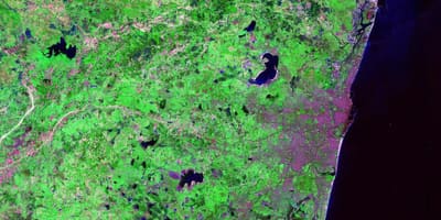 Сателитска карта Ченај